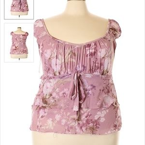 Beautiful pink floral top